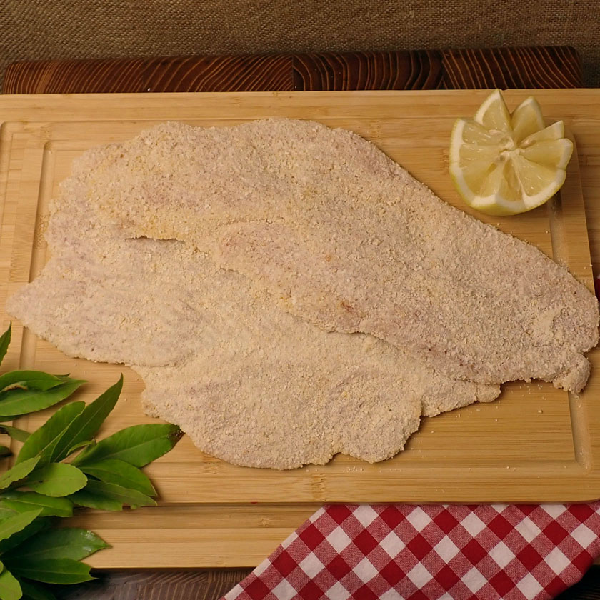 Escalope panée de veau (milanaise)
