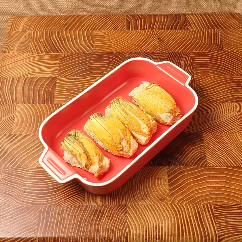 Fleur de courge farcies
